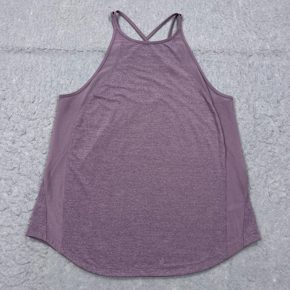 Lululemon Run Off Route Tank Women's 6/8 Mulberry Mesh Racerback Run Yoga W1AWVS - Picture 2 of 8